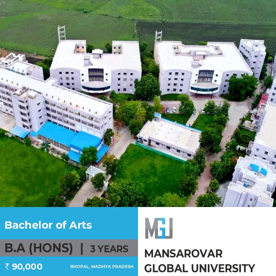 Bachelor of Arts [BA] {Hons.} at Mansarovar Global University, Bhopal